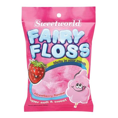 Strawberry Fairy Floss The Lolly Hub