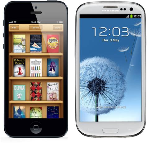 Comparativa Iphone 5 Vs Samsung Galaxy S3