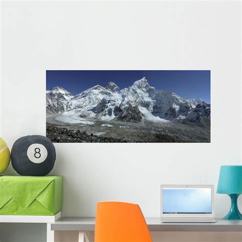 Mount Everest Himalaya Wall Mural By Wallmonkeys Peel And Stick Graphic