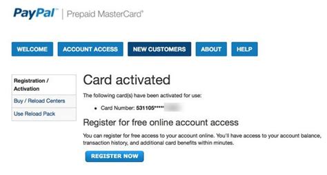 The paypal card activation process is simple and easy. CVS PayPal MasterCard Credit | Million Mile Secrets