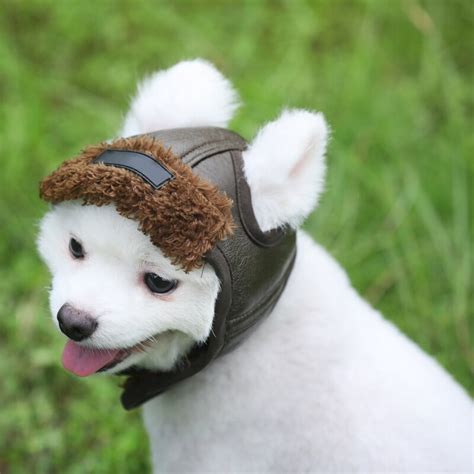 Dog Cashmere Hat Cute Warm Dog Pu Cap Cheap Pet Accessories Caps For