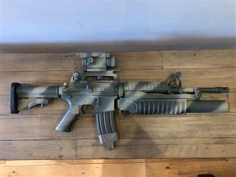 Sandt Molon Lobe M4 With Polymer Grenade Launcher And Reddot Optic