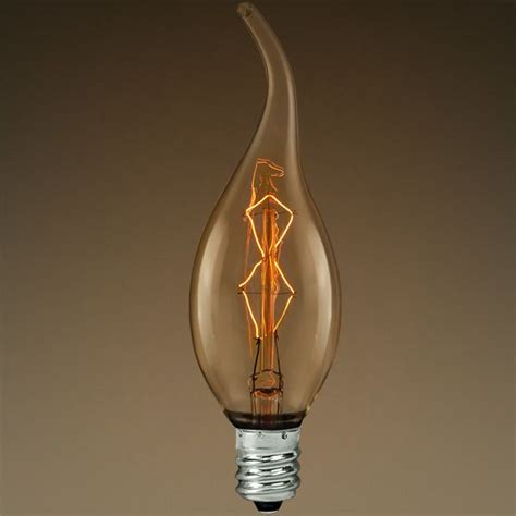 See more ideas about antique light bulbs, antique light fixtures, light. Antique Light Bulb - Golden Smoke Flame - 12.5 Watt ...