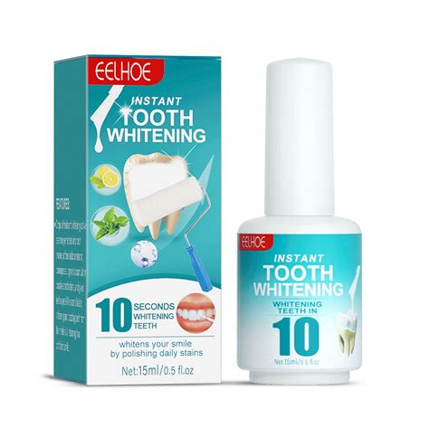 Eelhoe 15ml Instant Tooth Whitening Paint Remove Fresh Breath No