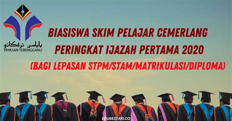 Namun untuk mendapatkan beasiswa tersebut, mungkin saja anda harus mengajukannya. Tawaran Biasiswa Skim Pelajar Cemerlang Yayasan Terengganu ...
