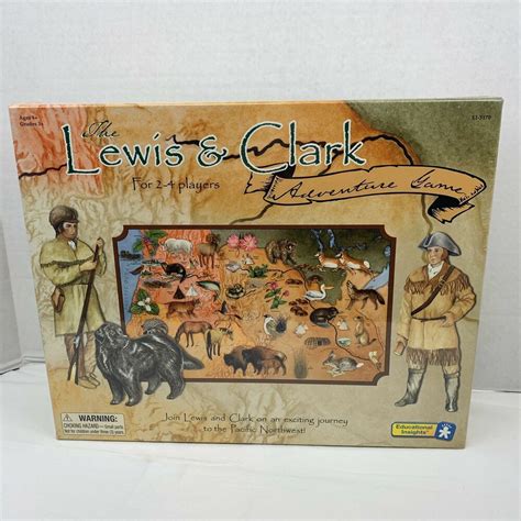 The Lewis And Clark Adventure Game By Educational Insights Homeschool Age 8 New