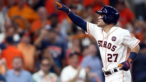 Jose Altuve Hits 3 Home Runs In Astros Playoff Opener Vs Red Sox