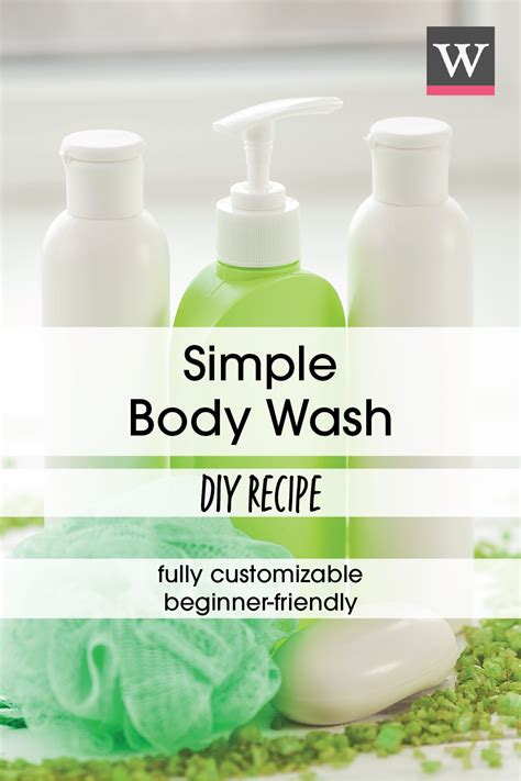 Simple Body Wash Recipe Wholesale Supplies Plus Body Wash Recipe