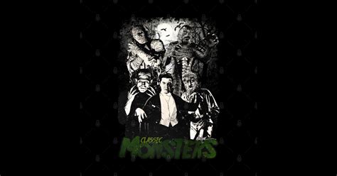 Classic Monsters Classic Monsters Sticker Teepublic