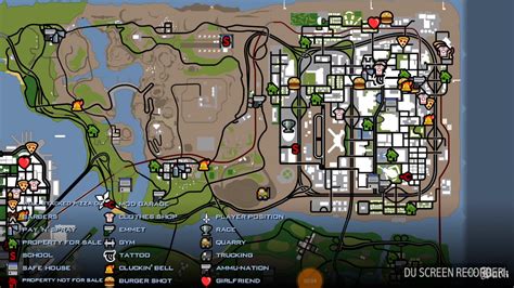 Heres the beta map of gta sa with all interesting points which were deleted or edited before the game was released. How to find big garage in GTA san andreas - YouTube