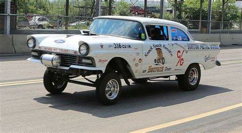 Pin By Dave Heston On 50s Ford Gassers Drag Racing Cars Ford Racing