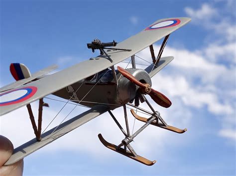 Imperial Russian Ace Yevgraph Krutens Nieuport 11 With Skiis Toko