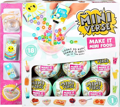 Mgas Miniverse Make It Mini Food Cafe Series 1 Minis Complete