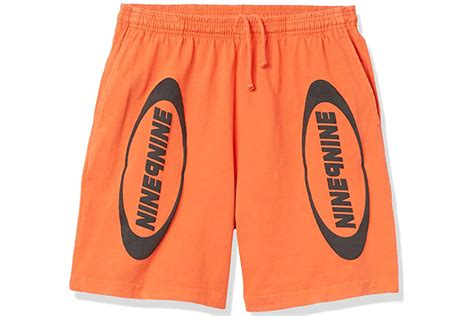 Juice Wrld Nine9nine Shorts Orange Fr