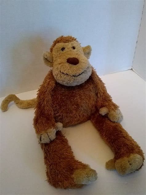Find many great new & used options and get the best deals for jellycat 17 plush med bunglie kitten cat black white tuxedo kitty lg long tail at the best online prices at ebay! Jellycat Junglie Marvin Brown Monkey Bunglie Soft Lovey ...
