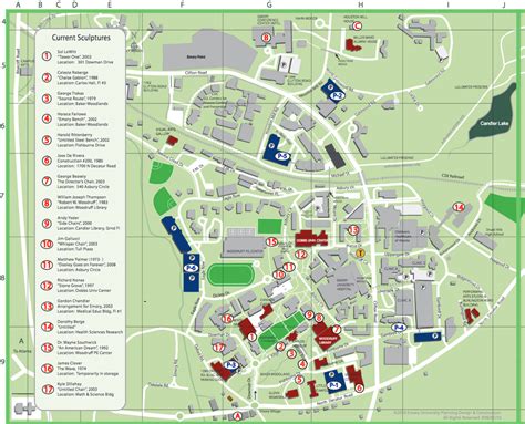 Emory University Campus Map Printable