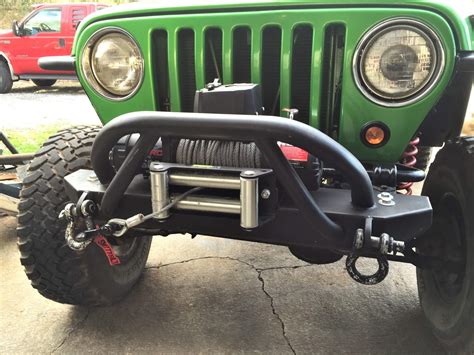 1988 2006 Jeep Yj And Tj Front Stubby Bumper Hardknoxfab