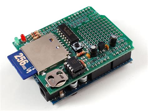 In that code you can see data logging started and then restarted. Adafruit Data logging shield for Arduino v1.0 ID: 243 ...