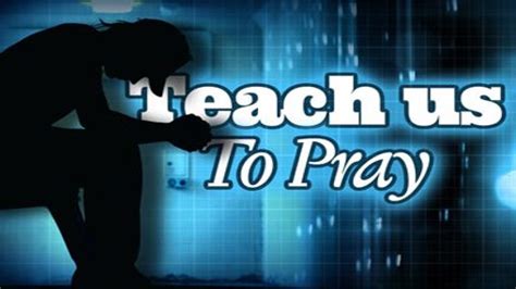 Church Powerpoint Template Teach Us To Pray