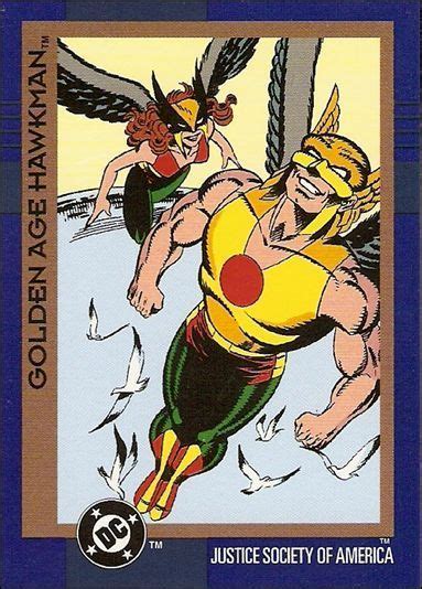 Dct1 Comic Book Trading Cards Comics Hawkgirl Golden Age Comics