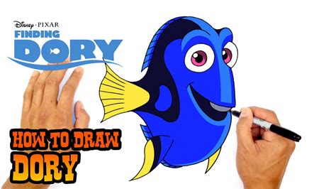 How To Draw Dory Finding Dory YouTube