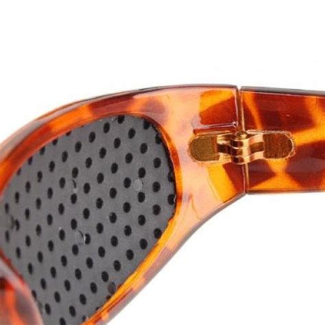 Pin Hole Glasses For Eye Training Perforated Eyeglasses Carey Style