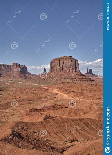 Scenic Views Of Monument Valley Stock Image Image Of Arizona