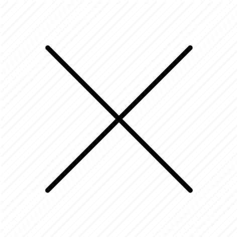 Close Thin X Icon