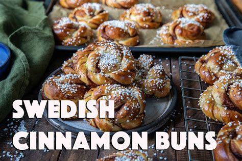 Swedish Cinnamon Buns Cinnamon Rolls Fredriks Fika