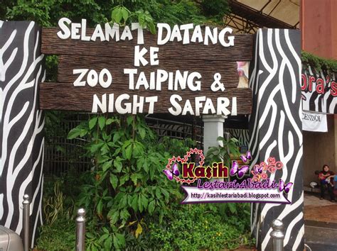 Zoo taiping visting hours open everyday including sundays and public holidays. Jalan-jalan Zoo Taiping | Kasih Lestari Abadi