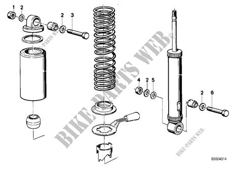 pieces de jambe de suspension ar pour bmw motorrad r 60 5 à partir de 1969 bmw motorrad