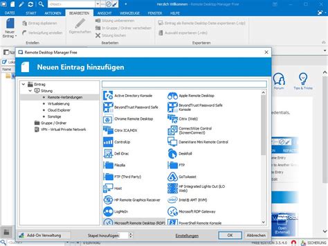 Connect remotely through a remote desktop gateway. Remote Desktop Manager Free Edition - Download - Kostenlos ...