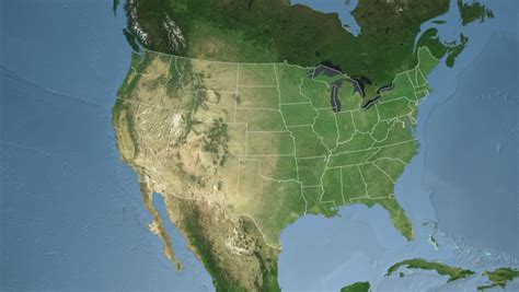 Satellite Map Of The United States Draw A Topographic Map