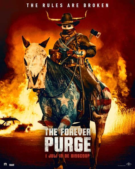 The film is produced by the series' founding producers: Trailer The Forever Purge - Alle regels worden gebroken