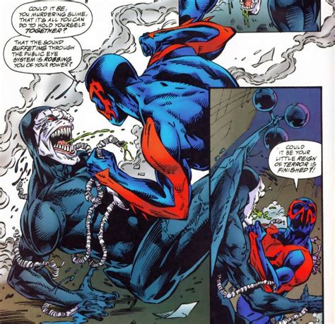 Spider Man 2099 Vs Venom Eddie Brock Battles Comic Vine