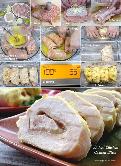 Classic chicken cordon bleu is breaded and then fried. Baked Chicken Cordon Bleu (South Beach Phase 1 Recipe ...