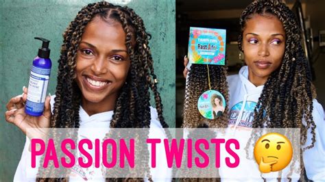 passion twists featuring rastafri tahiti curl and dr bronner organic hair creme youtube