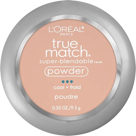 L Oreal Paris True Match Super Blendable Oil Free Makeup Powder Creamy Natural 0 33 Oz