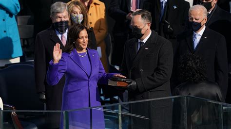 Kamala Harris Is Sworn In As Vice President The New York Times