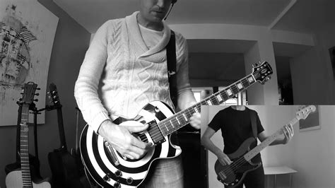 1 часть (видео урок) как играть на гитаре. Metallica - Nothing Else Matters Guitar & Bass Cover - YouTube