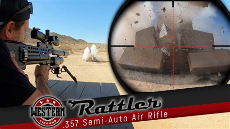 Western Airguns Rattler 357 Semi Auto Air Rifle Youtube