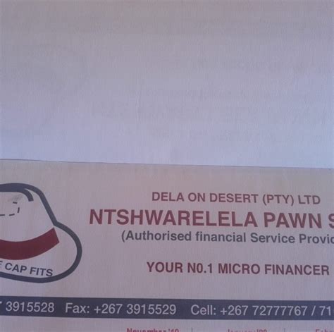 Ntshwarelela Pawn Shop Gaborone Contact Number Contact Details Email