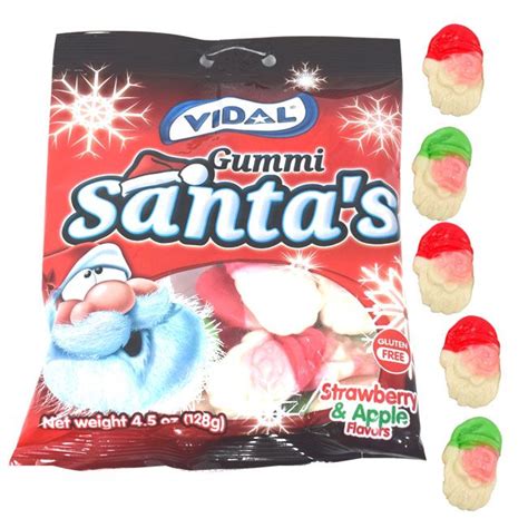 Candy filled christmas stockings, each one mesuring approximately three inches tall, are filled with santa's favorite kiddee candy! Gummi Santa's 4.5oz | Christmas stocking stuffers, Bulk candy, Christmas candy