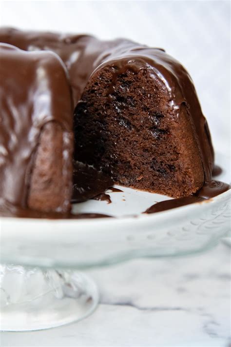 Moist Fudgy Gluten Free Chocolate Bundt Cake Easy Recipe