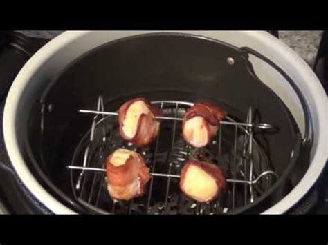 10 minutes and you're enjoying bacon with little clean up. NINJA FOODi and BACON WRAPPED SCALLOPS - YouTube