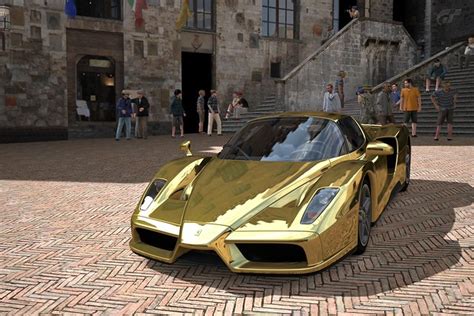 Ferrari Enzo Gold Chrome Flickr Photo Sharing