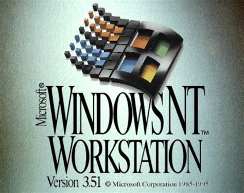 Versiones Windows Windows Nt 351