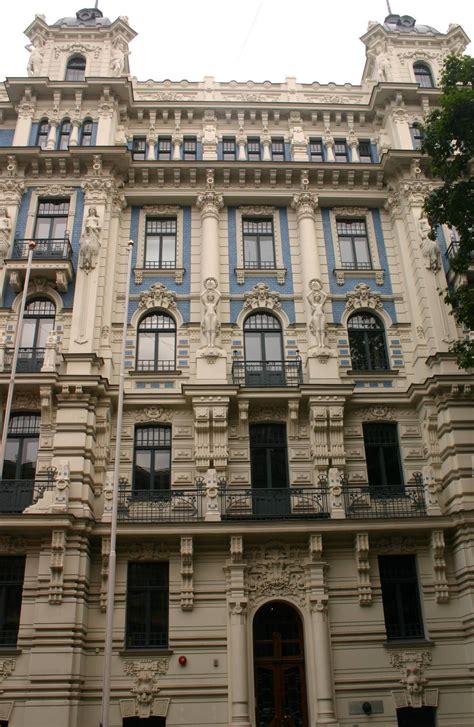 Art Nouveau architecture, Riga | Art nouveau architecture, Facade architecture, Architecture