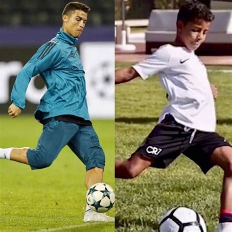 Like Father Like Son Cristiano Ronaldo Junior Ronaldo Cristano Ronaldo