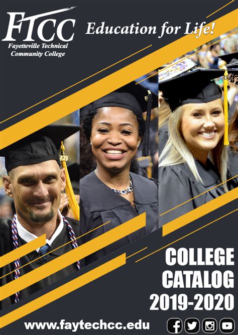 College Catalog Revision Fayetteville Technical Community College